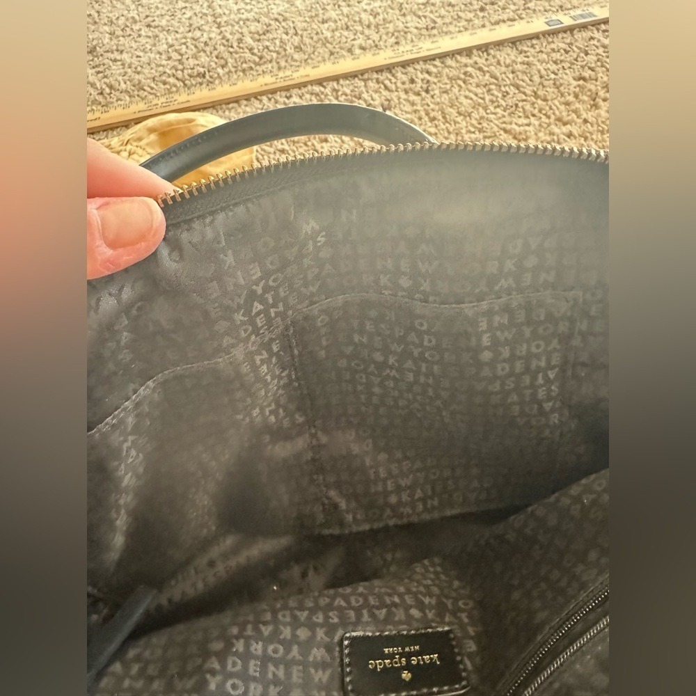 Kate Spade Handle‎ Bag, Black White Polka Dot - Picture 9 of 16